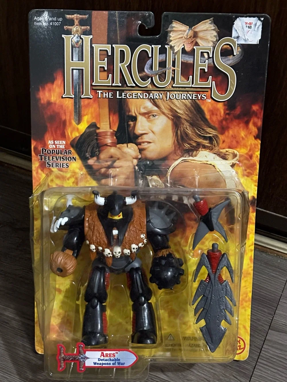 Hercules The Legendary Journeys Ares Action Figure - Black & Brown